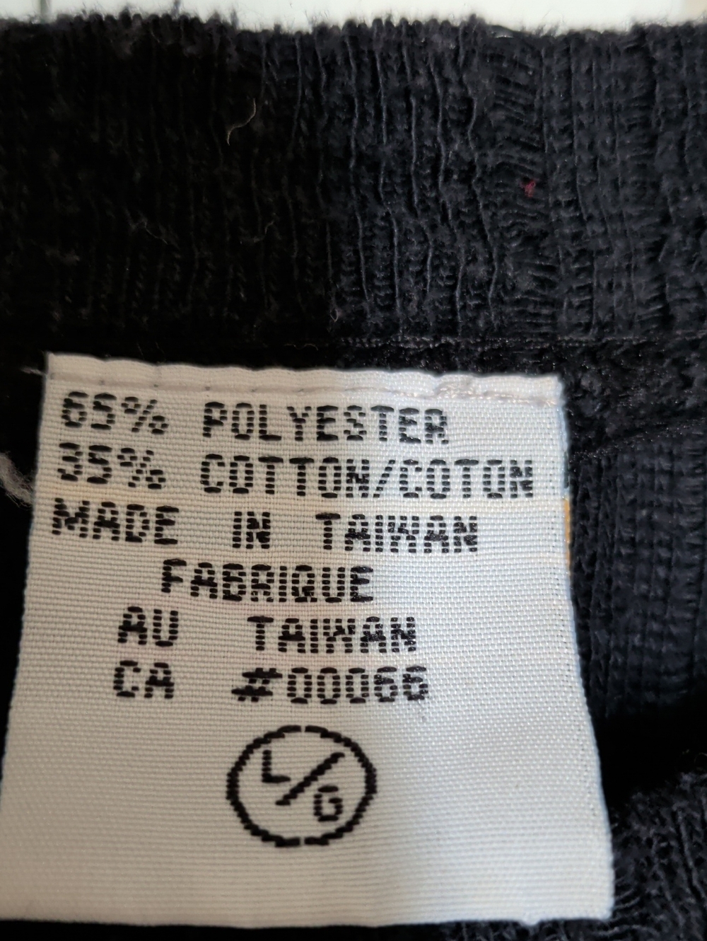 VTG Textured Casual, Long, Knit Fall Top. Size Large. - Picture 6 of 11